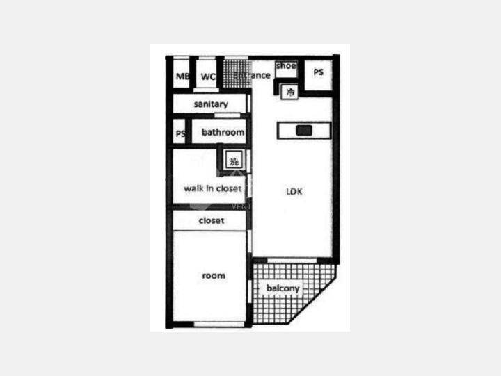 406間取り図【ライオンズマンション南平台】