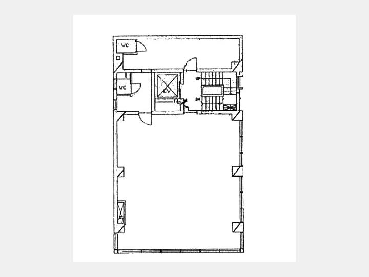 ４F間取り図【ル・グラシエルＢＬＤＧ．２８（旧裕芳ビル）】