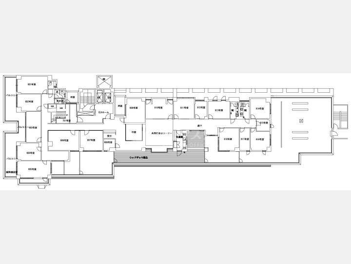 間取図　【エルプリメント新宿】