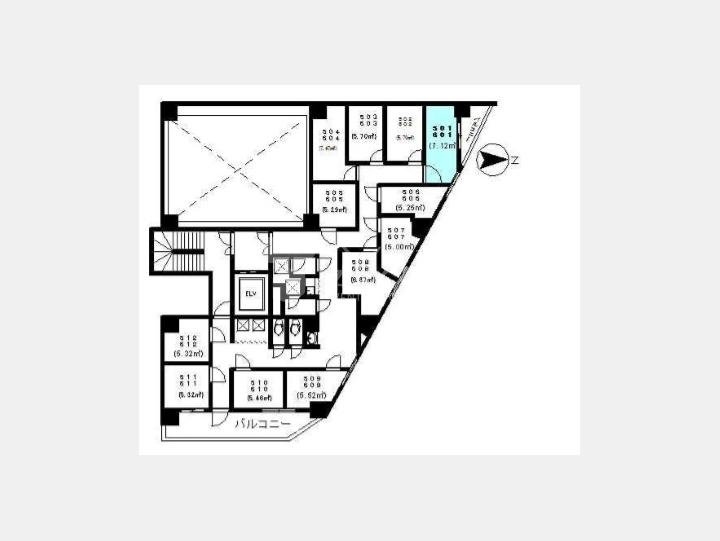 間取り図【トウセン池袋ビル】