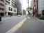 建物前の道路【麻布十番日新ビル】