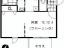 間取図　【モデュロール赤坂　（MODULOR AKASAKA）】