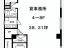 間取図　【赤坂ＦＳビル】