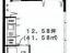 ７階間取図　【ステイト大手町】