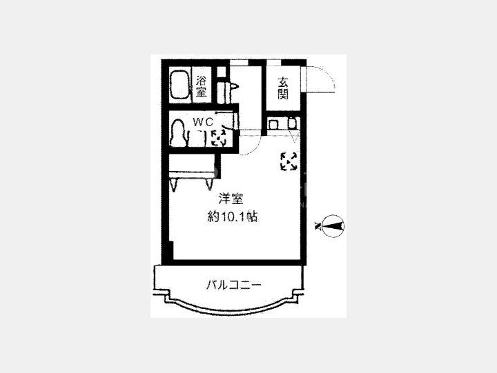 間取図　グランドスポット