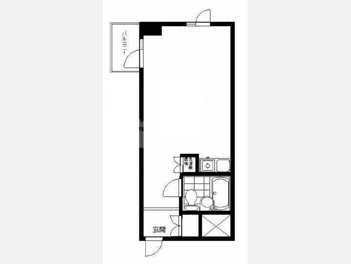 ２２１間取り図【ライオンズマンション千駄ヶ谷第２】