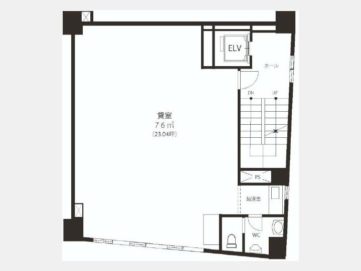 間取り図【第２中田ビル】
