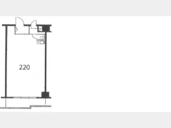220平面図【飯田橋ハイタウン】