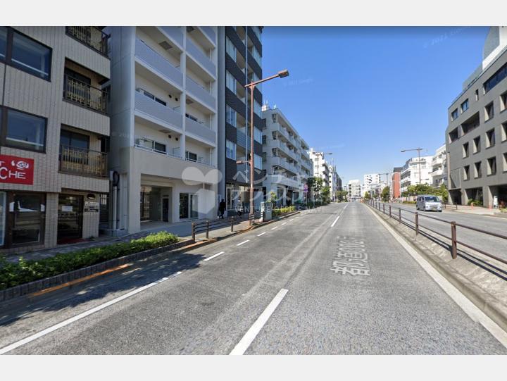 【前面道路】リッチライフ市谷台町ビル
