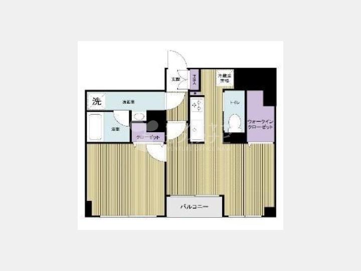 １１０５間取り図【高輪ホワイトマンション】
