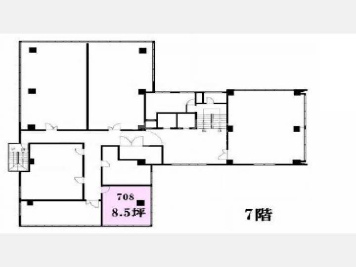 7階平面図【第３東ビル】