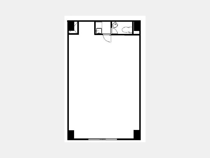 204 間取り図【五反田ロイヤルハイツ】