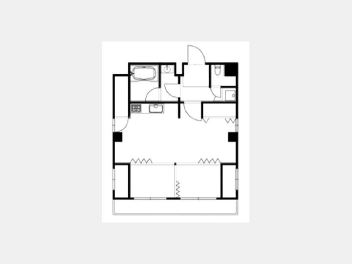 1201間取り図【LEO九段BUILDING(旧フォレシティ九段) 】