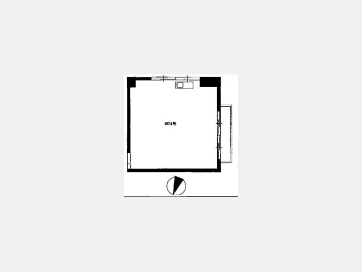 間取図　【早野ビル　404号室】