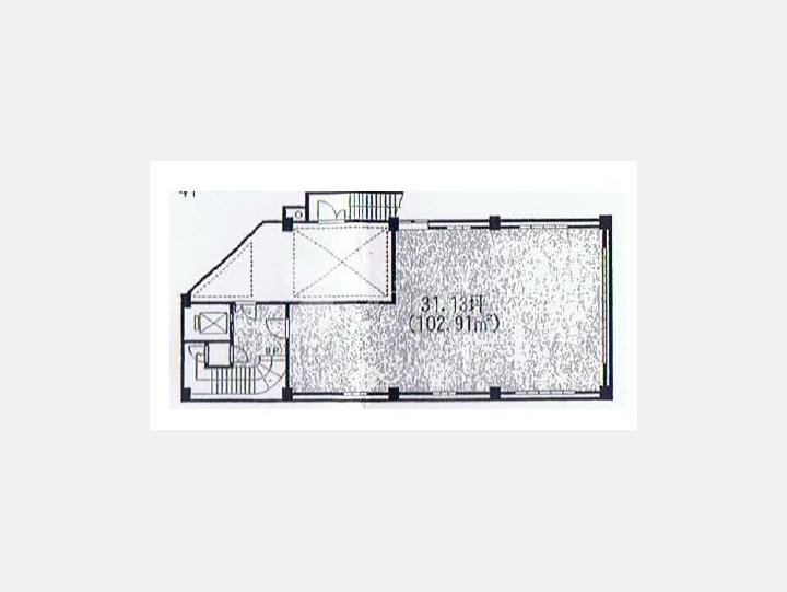 間取図　【マグナ工業ビル】