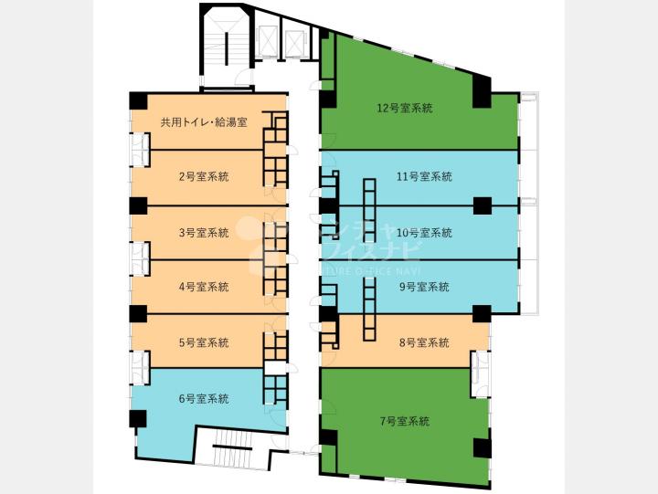 １０１１間取り図【フロイントゥ三田】
