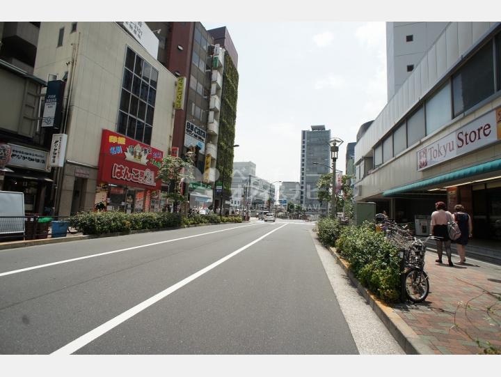 物件前の通り【目黒西口マンション1号館】