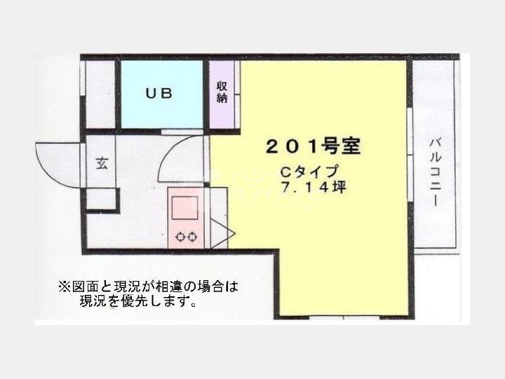 201間取り図【サアラ・グラッチア】