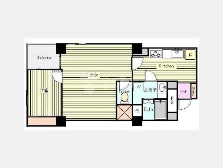 間取図　ライオンズマンション南平台