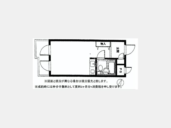102間取り図【代々木上原ダイカンプラザ】