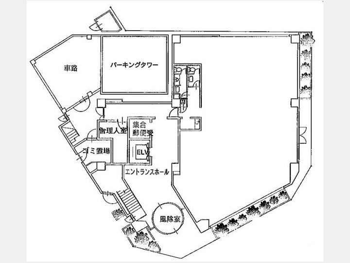 間取り図　【マルヤス機械ビル】　