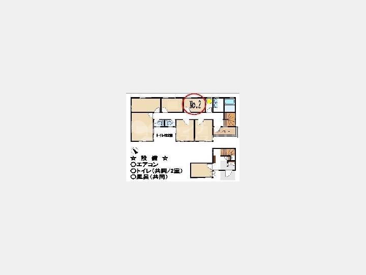 オフィス間取り【room-ing南青山ハウス No.2号室】
