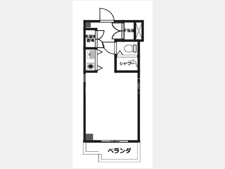 ４０５間取り図【シティコート桜丘】