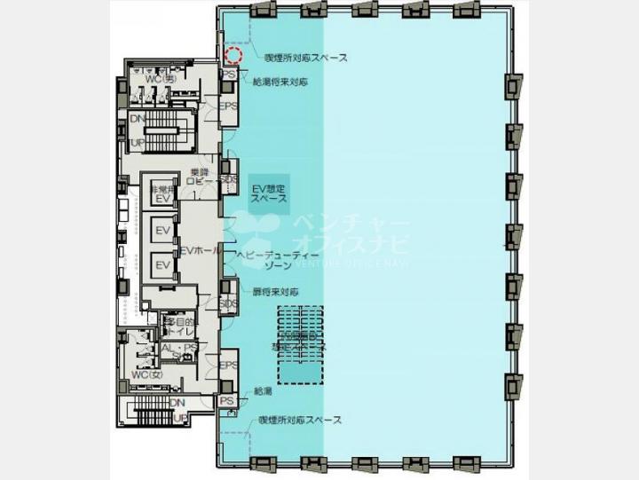７F間取り図【マークライト虎ノ門ビル】
