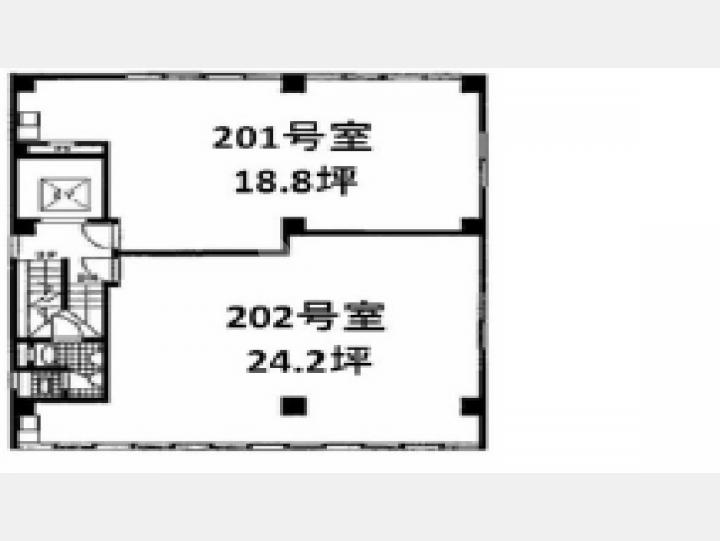 間取図　【第二木津ビル】