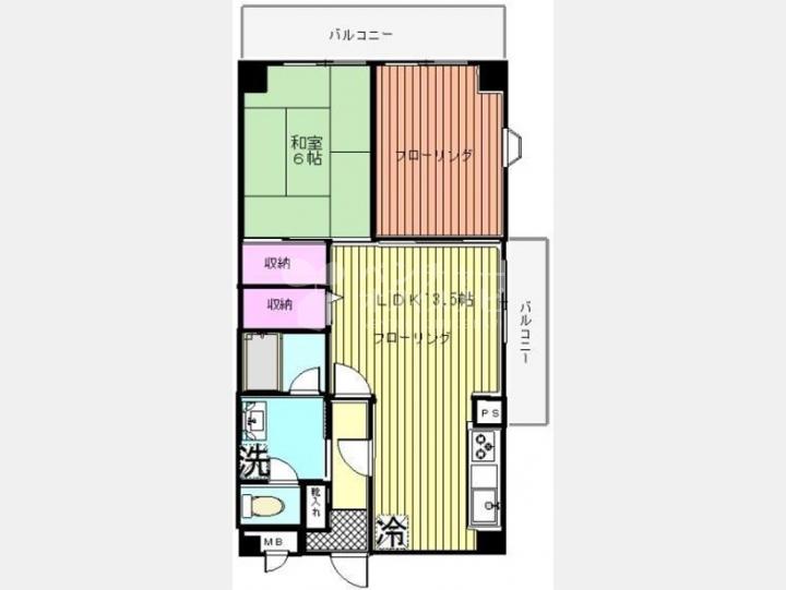 間取り図 【アヴェニュー池尻】