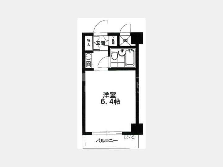 シルバープラザ恵比寿　間取り図　