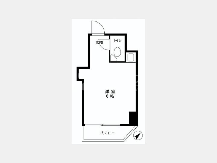 １０F間取り図【アルベルゴ上野】