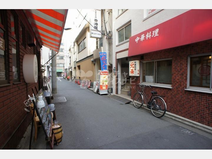 物件前通り【第二土橋ビル】