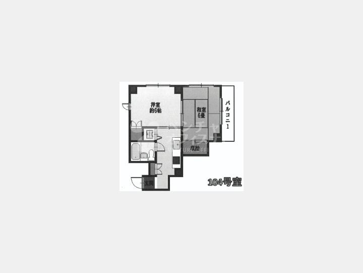 【アルカーサRIE】間取り図