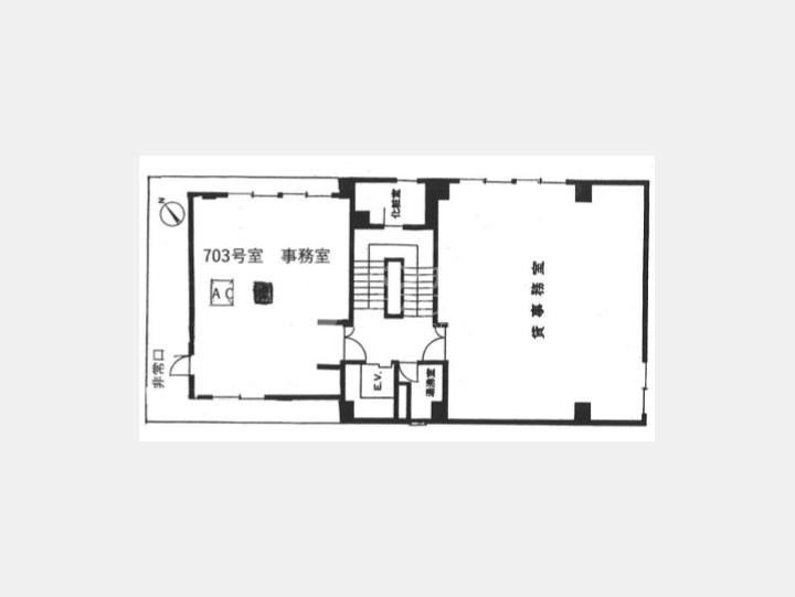 間取図　【石川ビル】