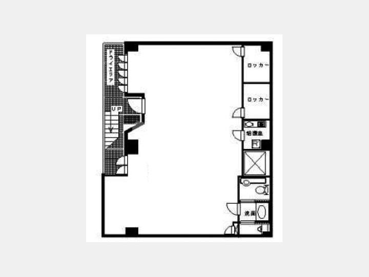 B１F間取り図【千駄ヶ谷Ｓ’ビル】