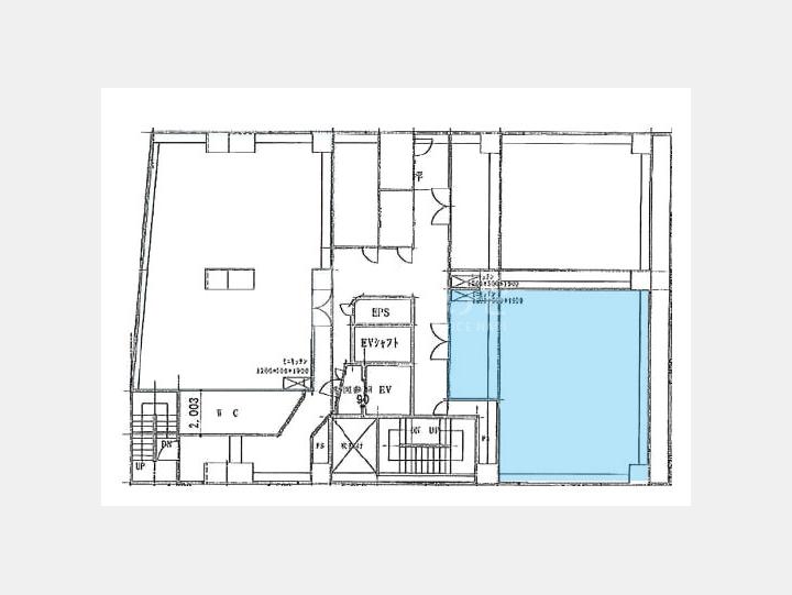３０３間取り図【セントヒルズ代々木内海ビル】