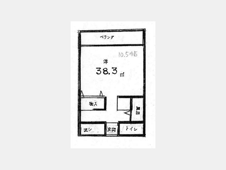 間取図　【静宏荘1号館】