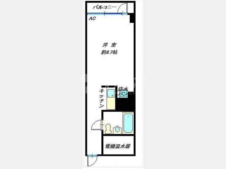 間取り図【コントワール新宿】