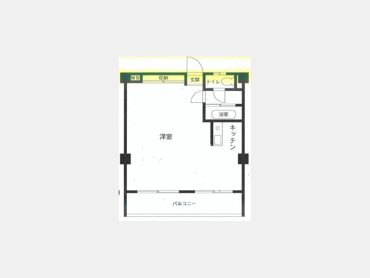 【藤田マンション】間取り図