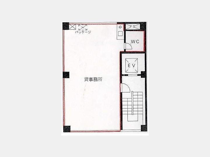 間取図　【三幸ビル】