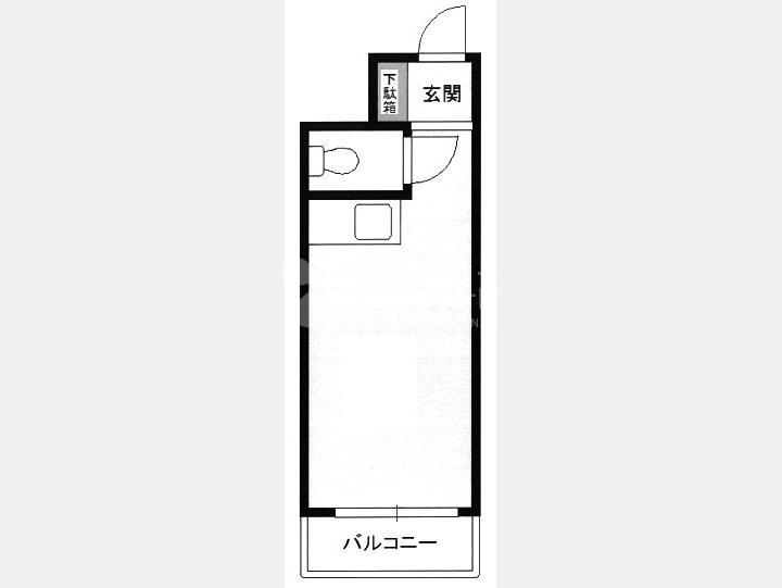 １２０１間取り図【西新宿ダイヤモンドパレス】