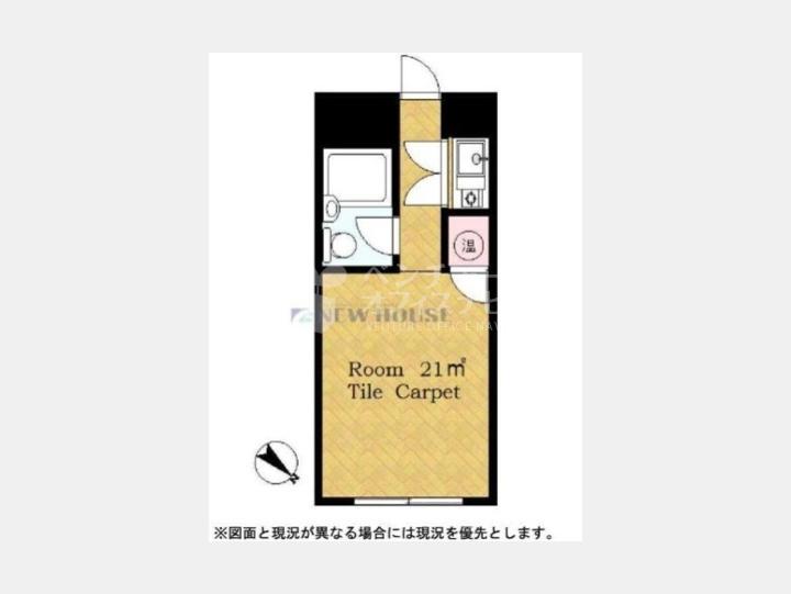 間取図　【いづみハイツ市ヶ谷】
