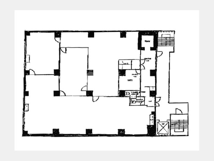 ３F間取り図【大東芝浦ビル】