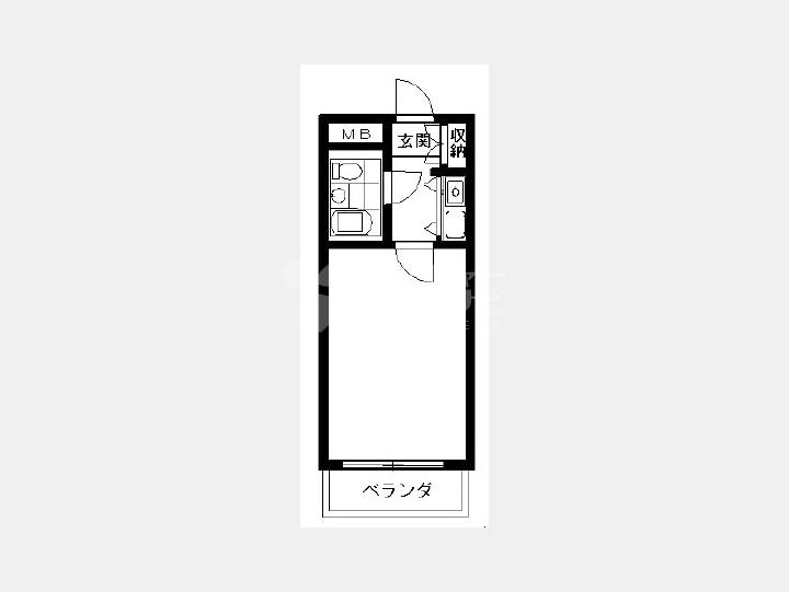 １１４４間取り図【メゾンサンシャイン】