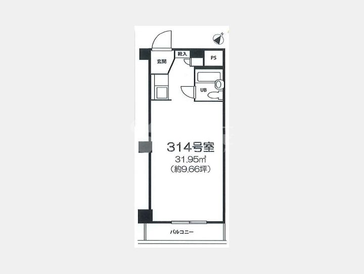 間取り図【シェモア新宿】