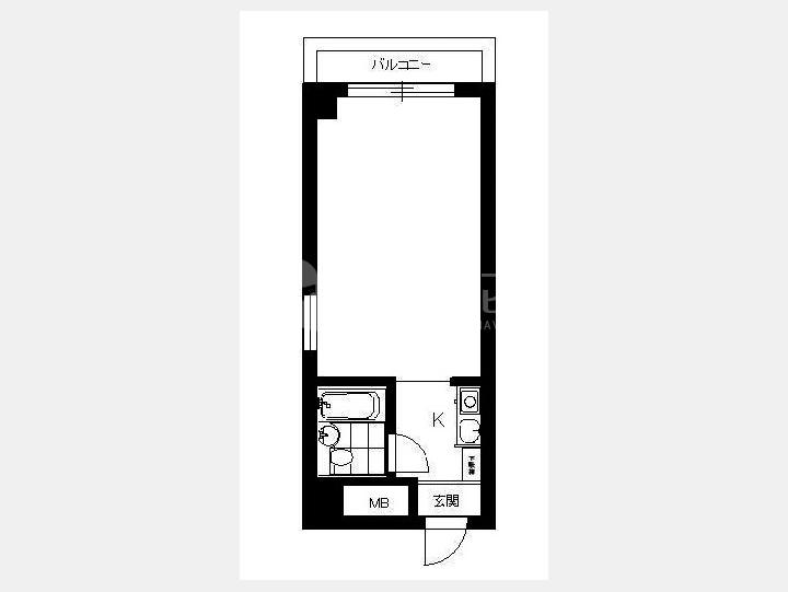８１０間取り図【ルイシャトレ恵比寿】