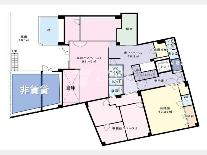 B１F間取り図【マンションキリイ】