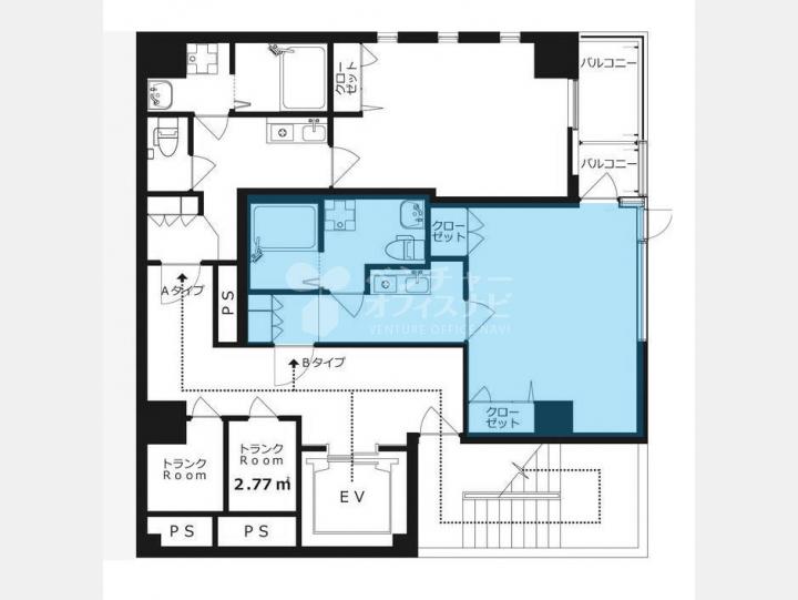 802間取り図【TH1ビル】