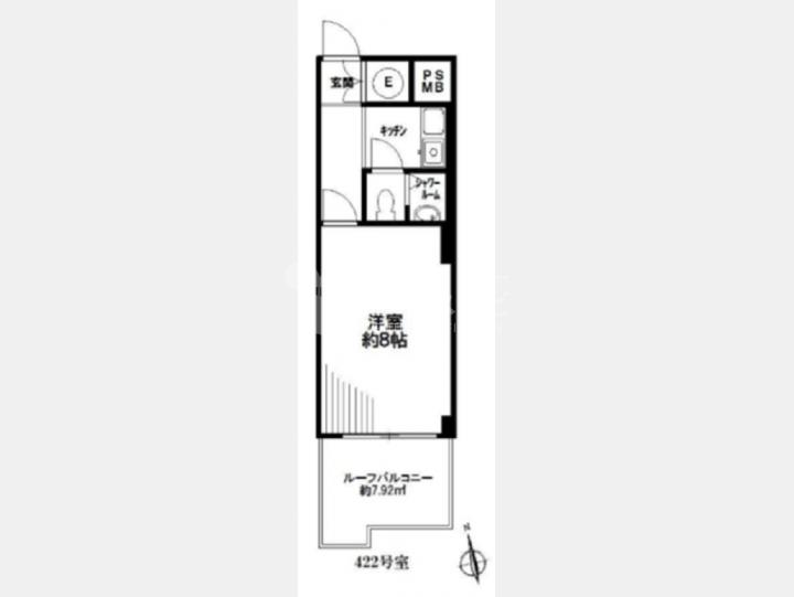 賃貸オフィス【DIKマンション 422号室】